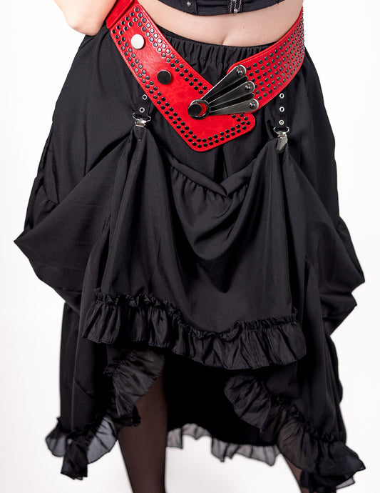 Ruffle Pick Up Skirt