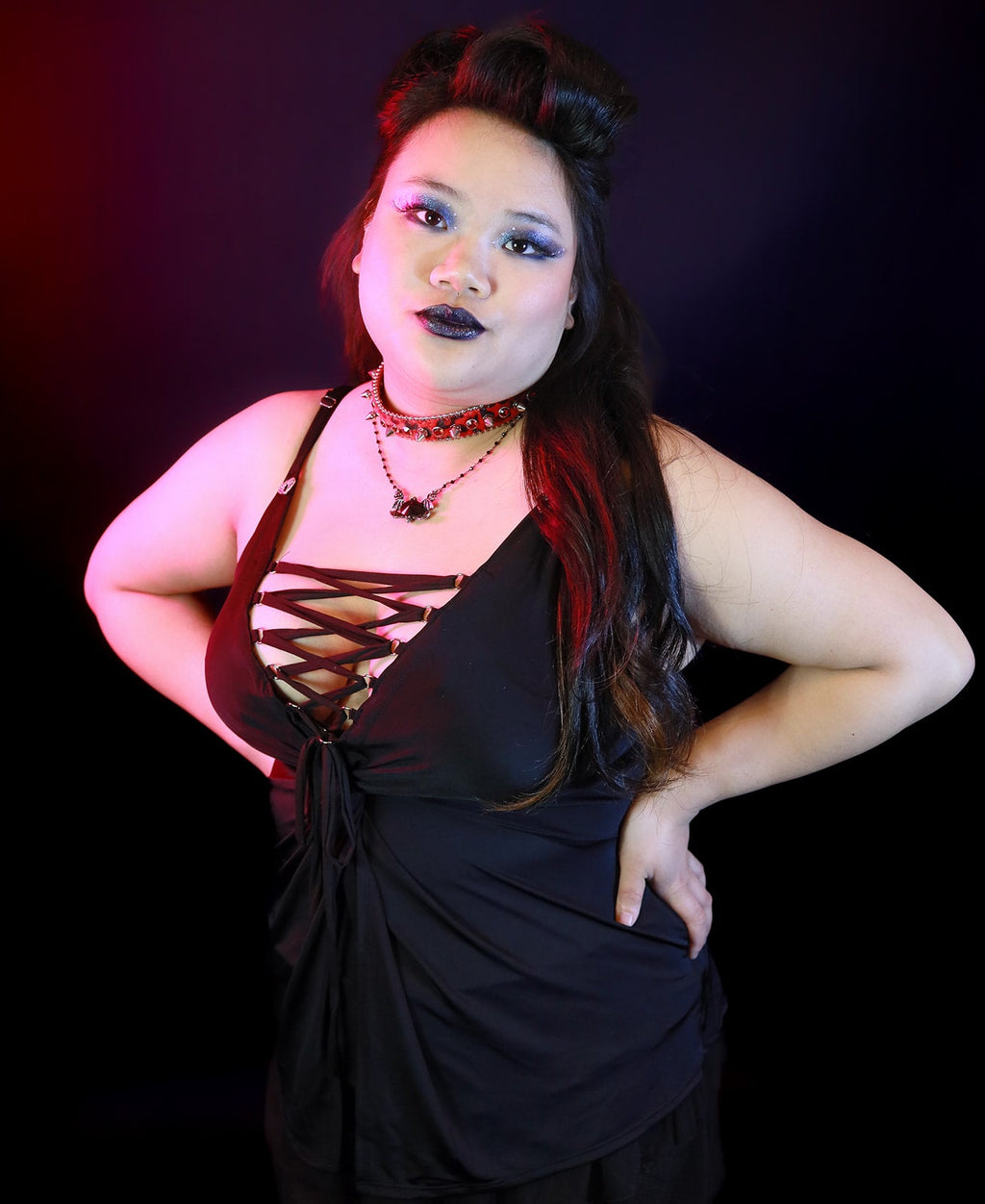 Fallen Angel Tank Plus Size - Angel's House of Design Co.
