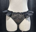 Fang Around Thong Frill Panties White - Angel's House of Design Co.