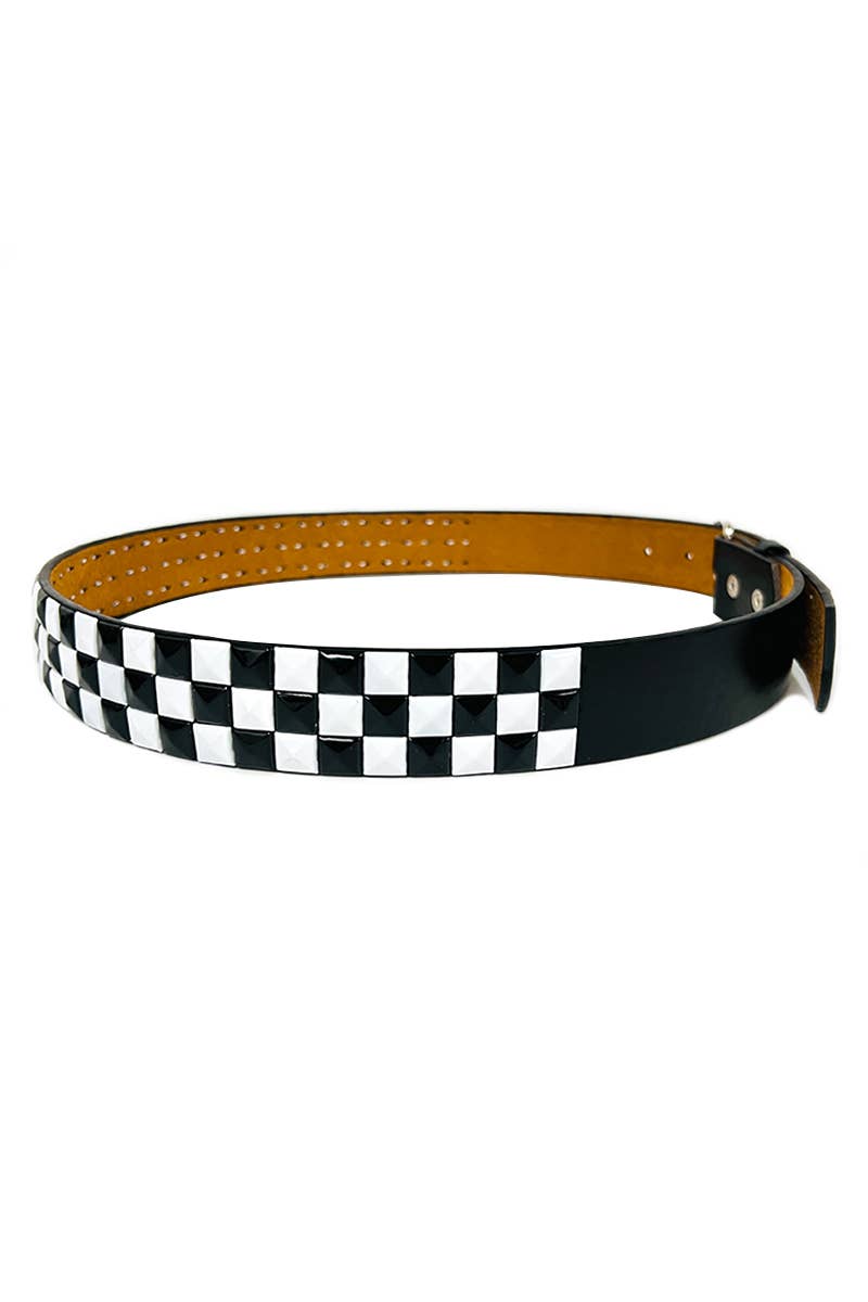 Pyramid Studded Belt