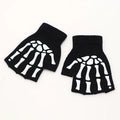 Fingerless Winter Gloves - Skelly Hand - Angel's House of Design Co.