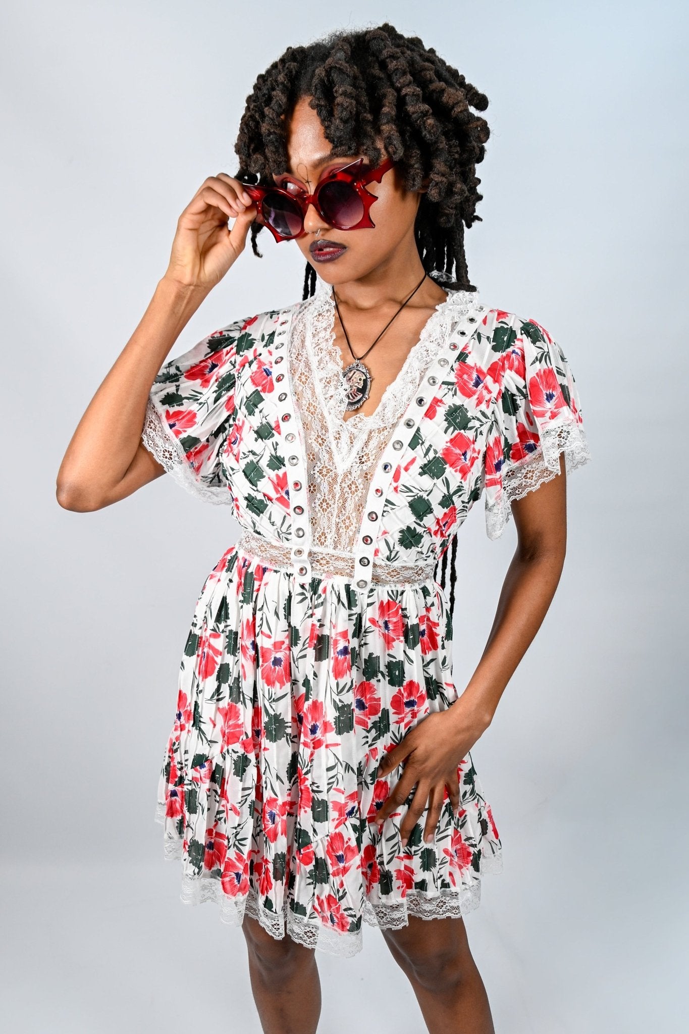 Floral Sundress - Angel's House of Design Co.