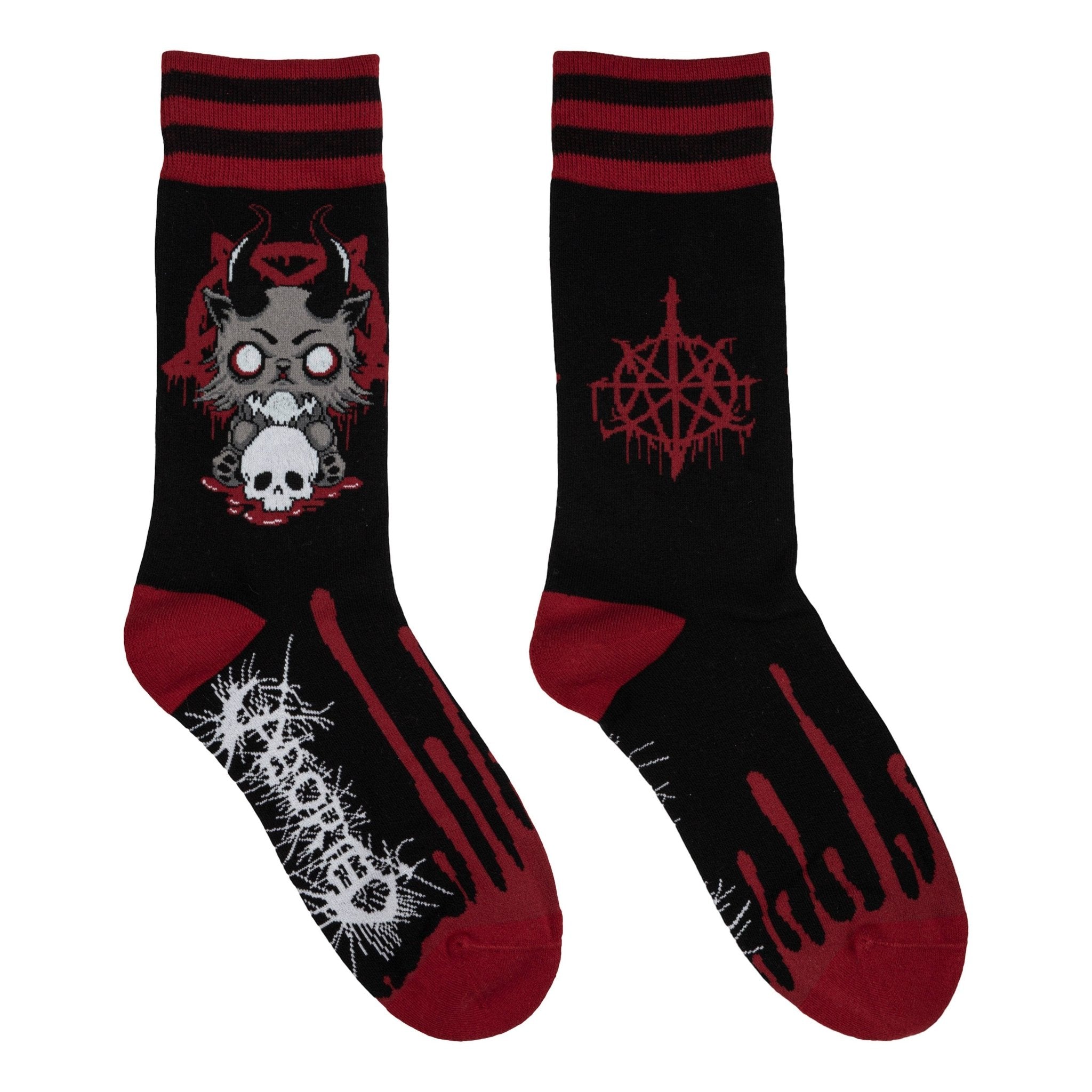 FootClothes x Aborted Death Kitty - Angel's House of Design Co.