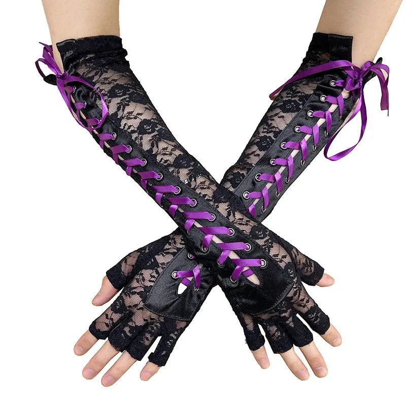 French Style Lolita Lace Gloves - Angel's House of Design Co.