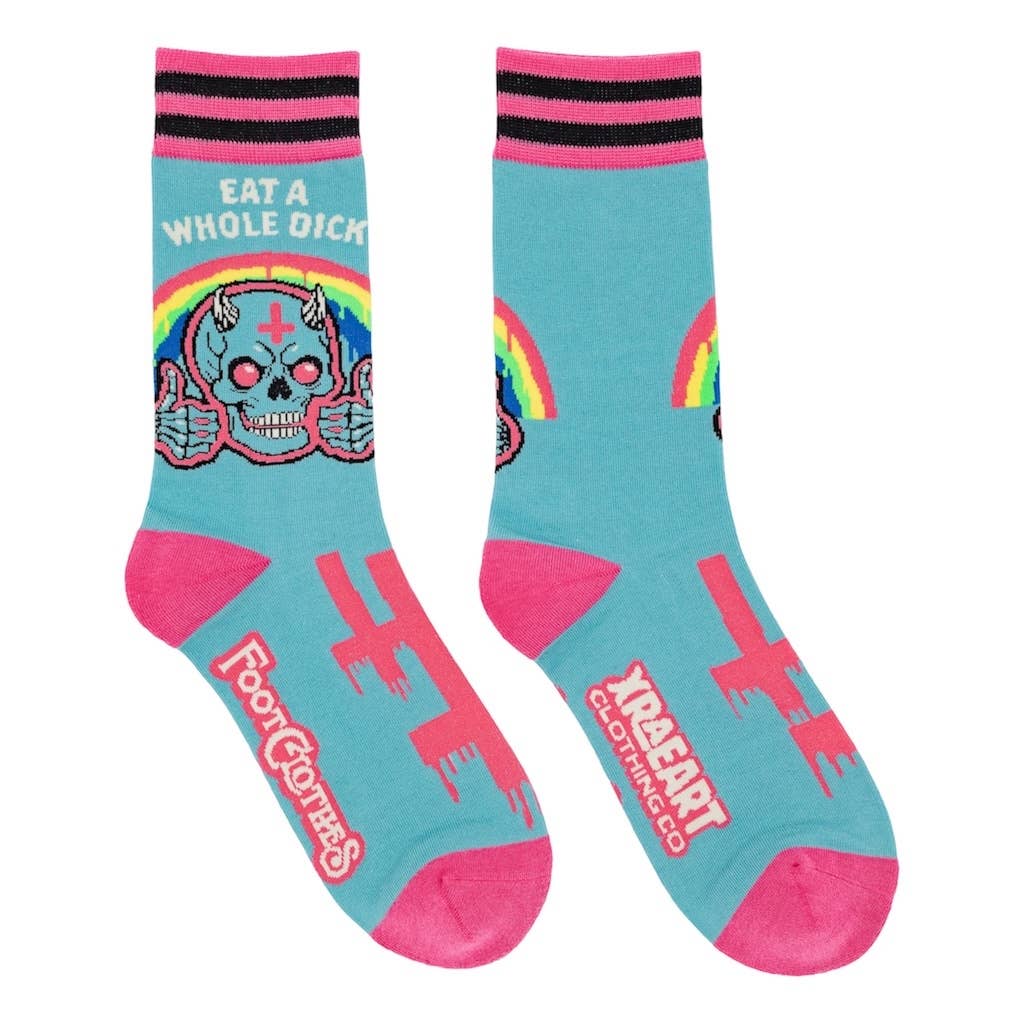 Friendly Advice Crew Socks - Angel's House of Design Co.