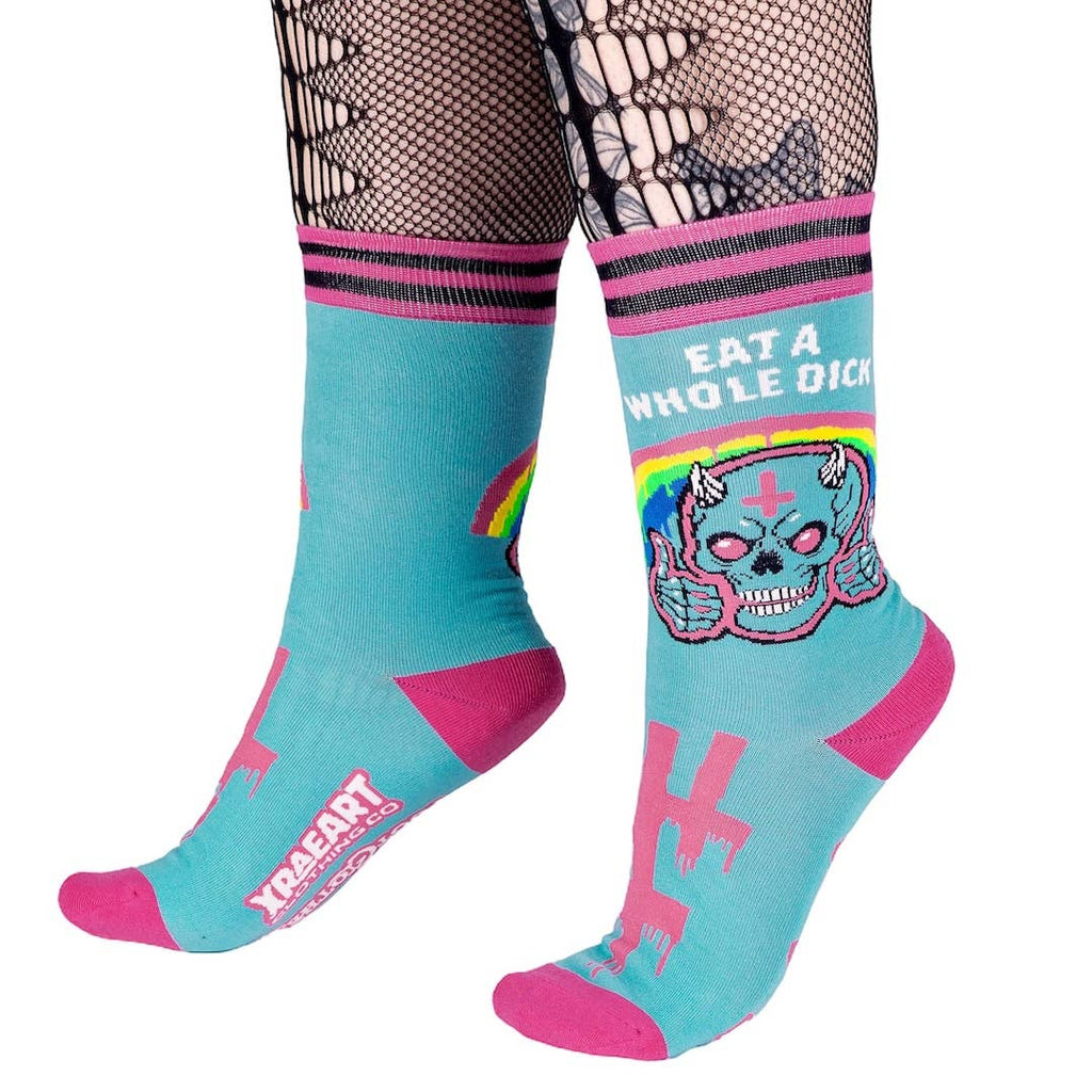 Friendly Advice Crew Socks - Angel's House of Design Co.