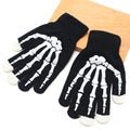 Full Finger Tech Winter Gloves - Skelly Hand - Angel's House of Design Co.