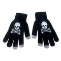 Full Finger Tech Winter Gloves - Skull and Cross Bone - Angel's House of Design Co.