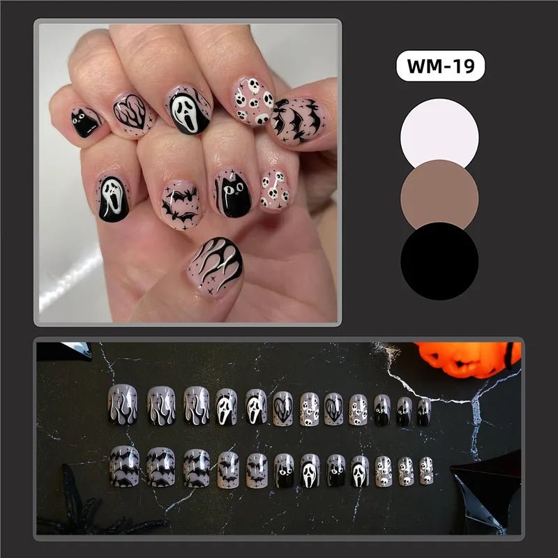 Ghost Face Nails - Angel's House of Design Co.