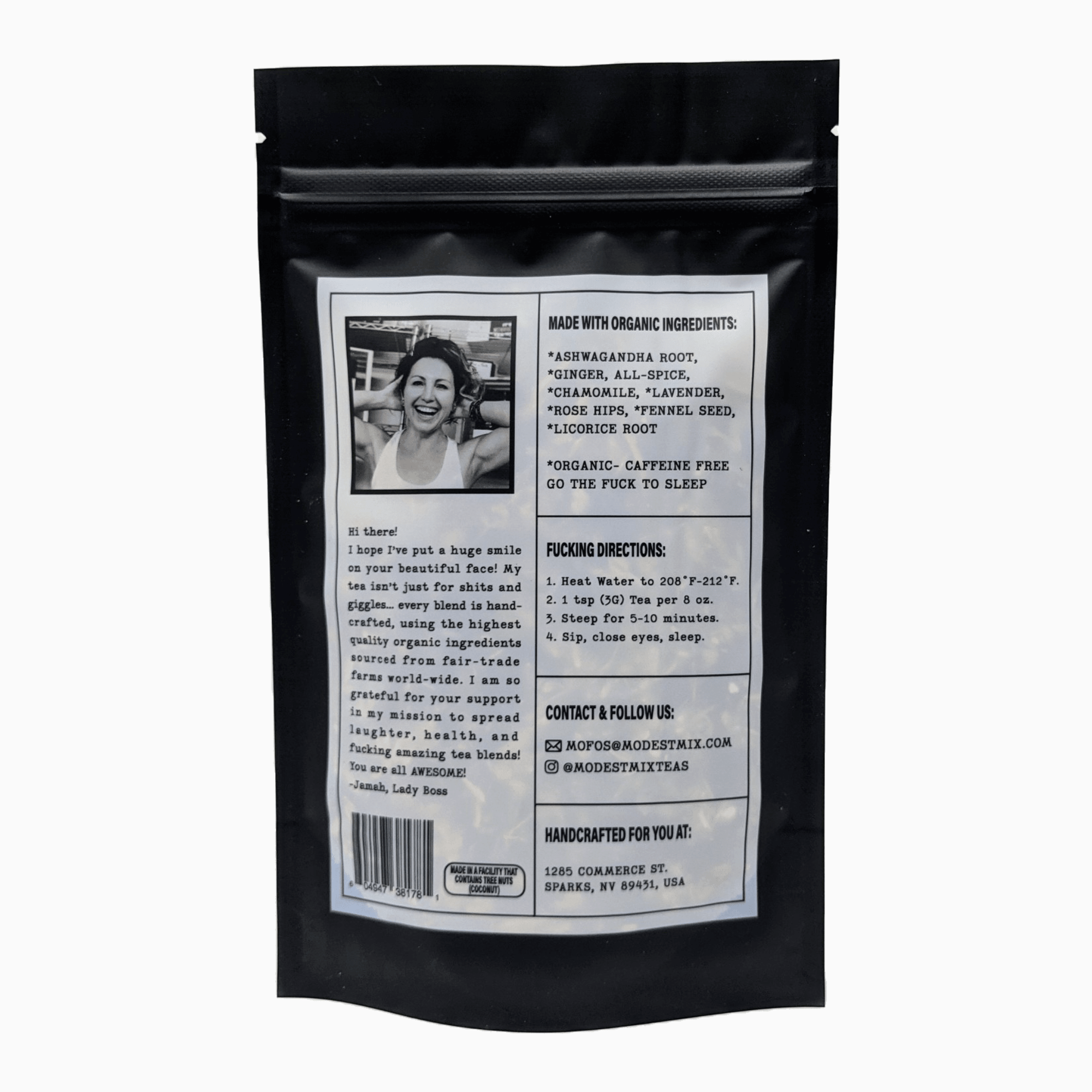 Go The Fuck To Sleep - 2oz Organic loose leaf bags - Angel's House of Design Co.