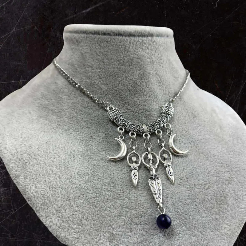 Goddess Moon Necklace - Angel's House of Design Co.