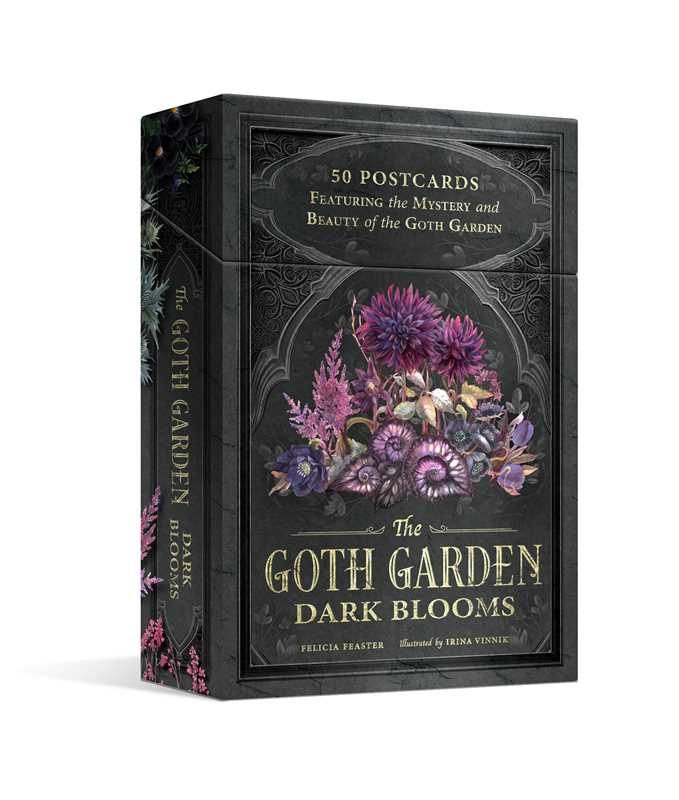 Goth Garden: Dark Blooms by Felicia Feaster - Angel's House of Design Co.