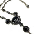 Goth Oval Cabochon Necklace by Martha Rotten - Angel's House of Design Co.