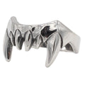 Gothic Fang Stainless Steel Ring - Angel's House of Design Co.