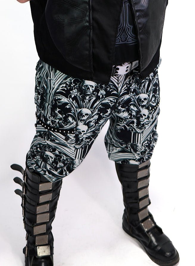 Gothic Skull Cargo Jeans - Angel's House of Design Co.