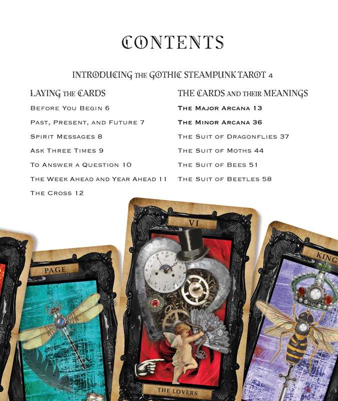 Gothic Steampunk Tarot by Liz Dean - Angel's House of Design Co.