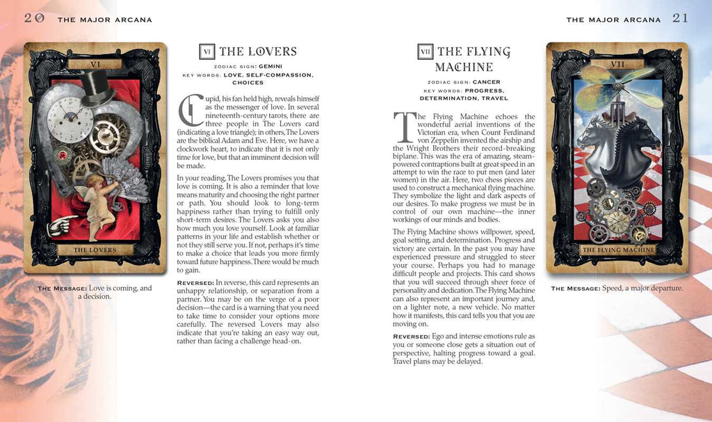 Gothic Steampunk Tarot by Liz Dean - Angel's House of Design Co.
