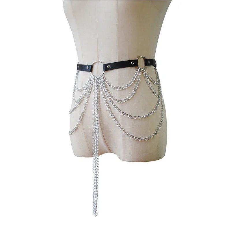 Gothica Chain Belt - Angel's House of Design Co.