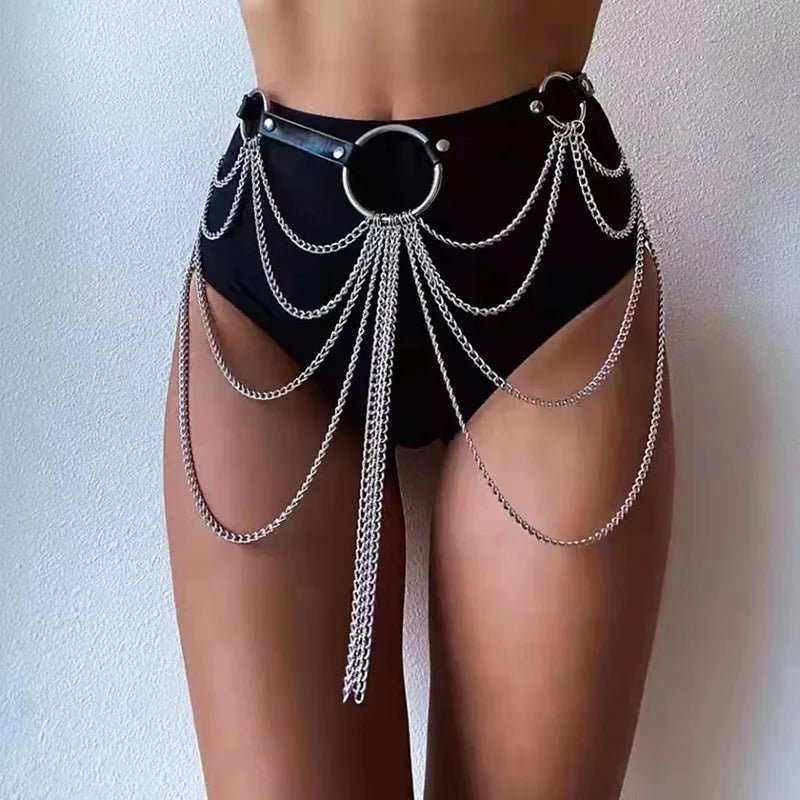 Gothica Chain Belt - Angel's House of Design Co.