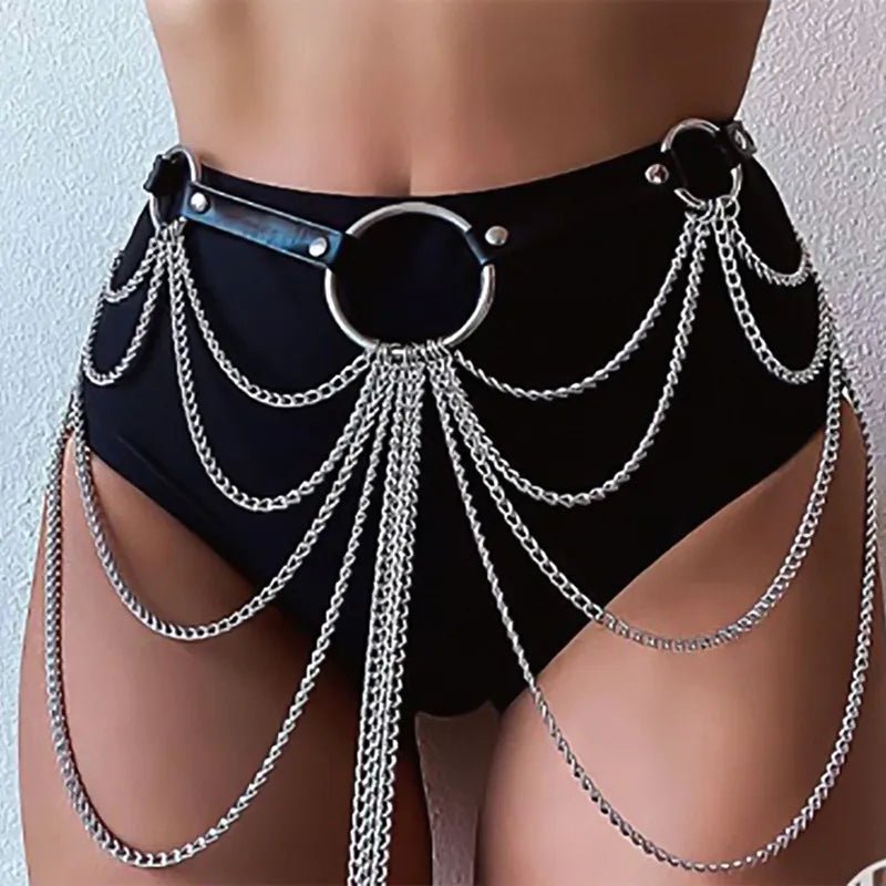 Gothica Chain Belt - Angel's House of Design Co.