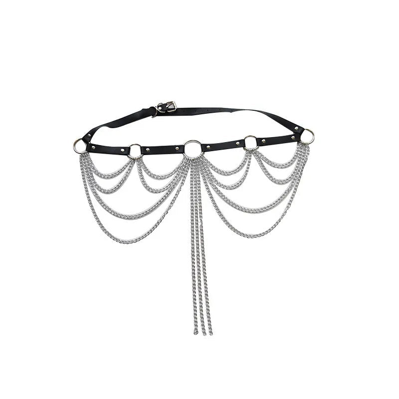 Gothica Chain Belt - Angel's House of Design Co.