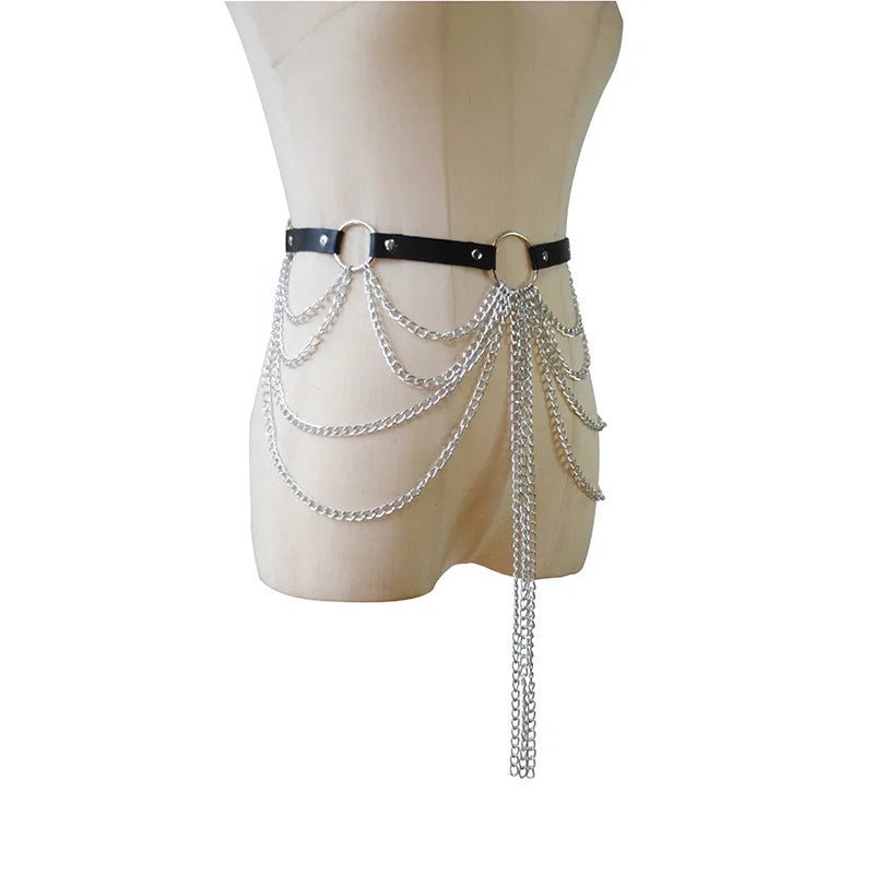 Gothica Chain Belt - Angel's House of Design Co.