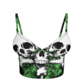 Green Skeletitty Bralette - Angel's House of Design Co.