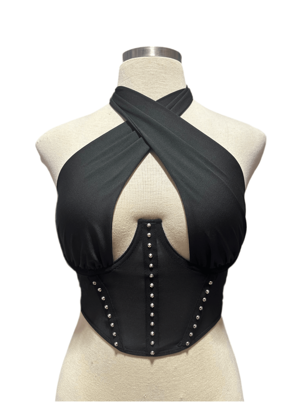 Halted Studs Convertible Top - Angel's House of Design Co.