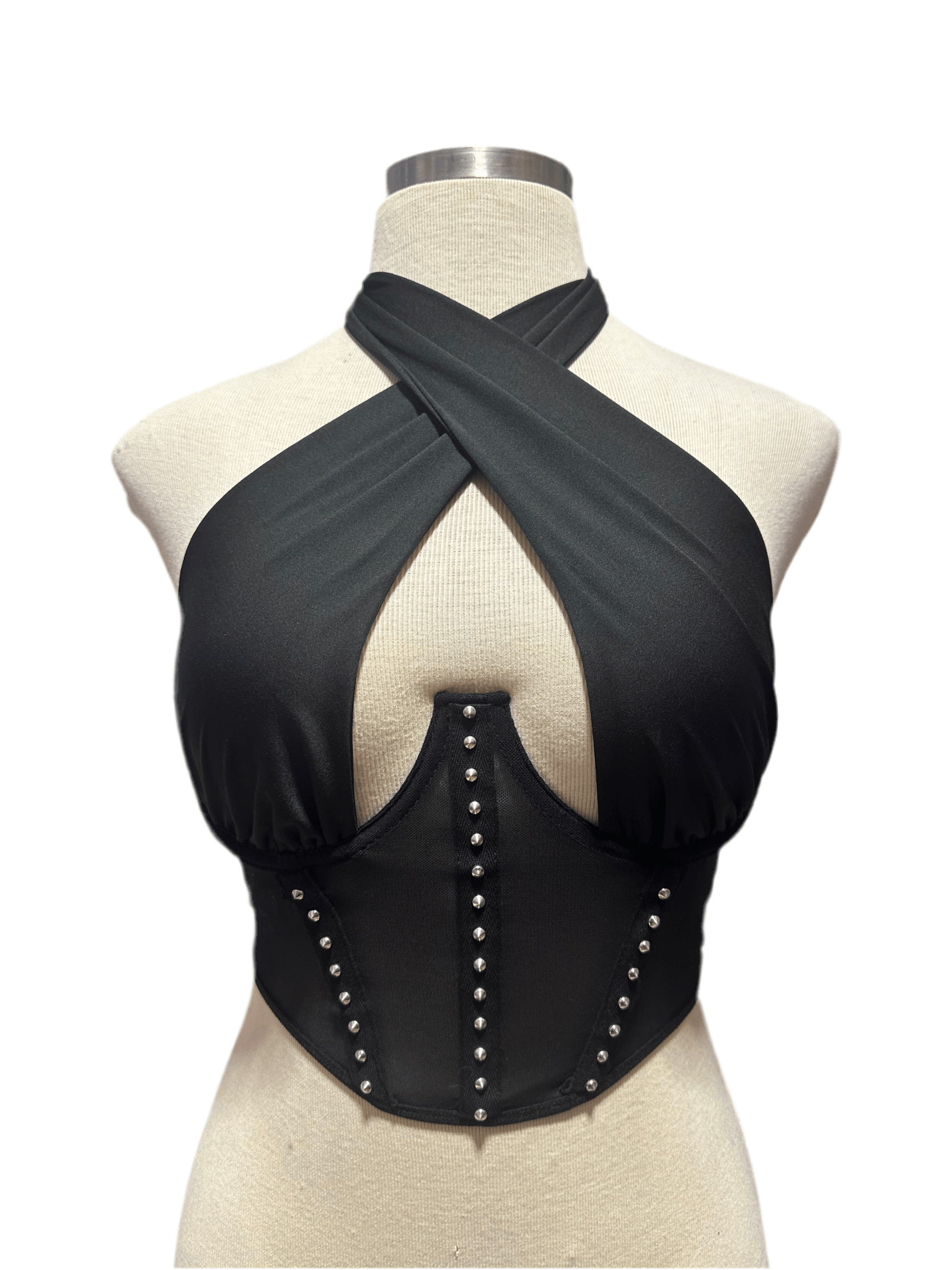 Halted Studs Convertible Top - Angel's House of Design Co.