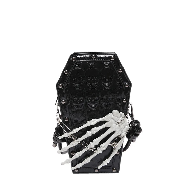 Hand of Death Coffin Purse - Angel's House of Design Co.