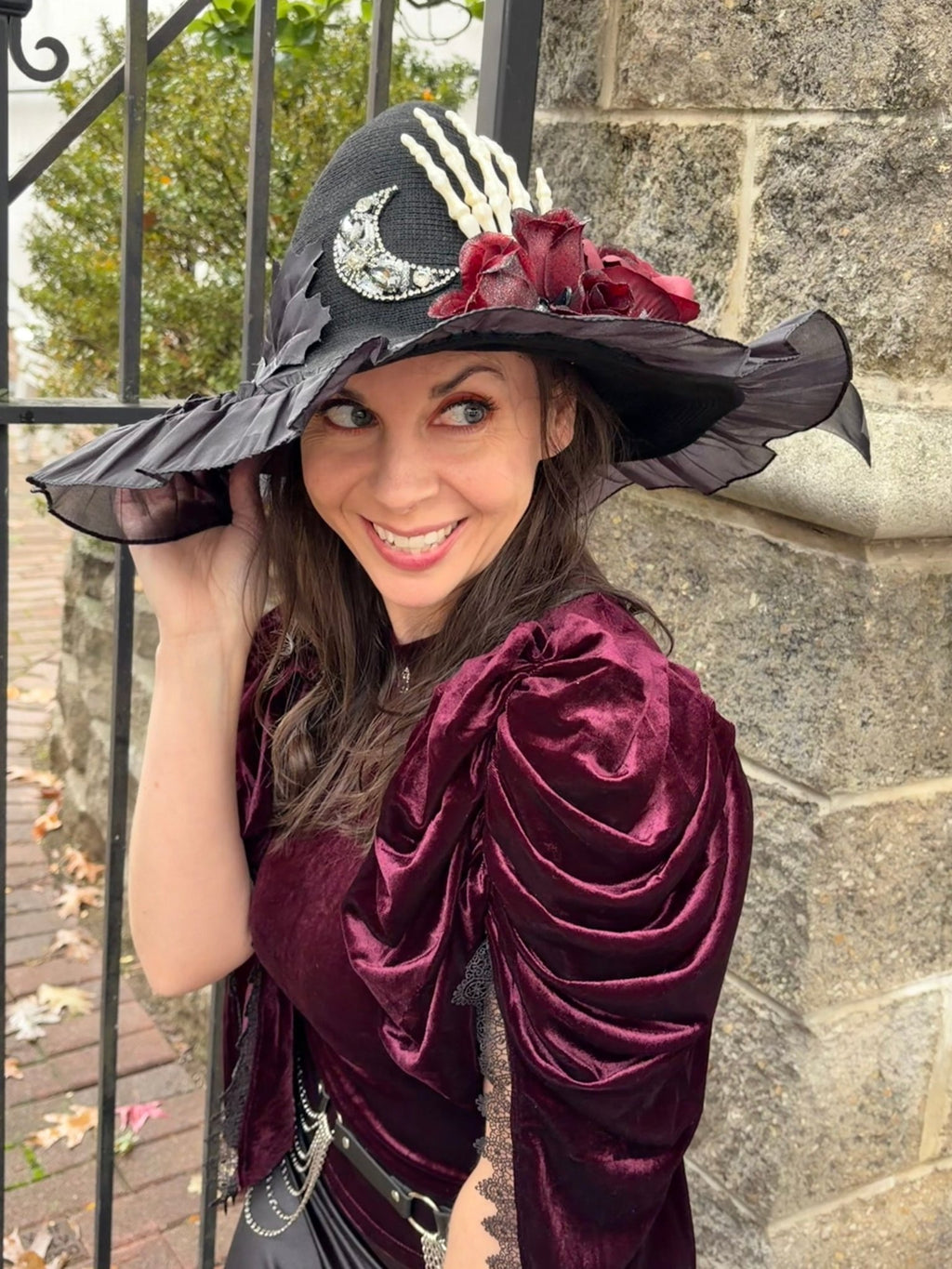 Hand of Death Hat - Angel's House of Design Co.