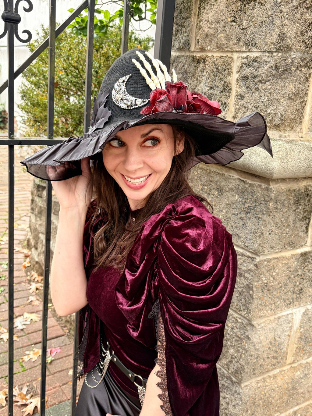 Hand of Death Hat - Angel's House of Design Co.