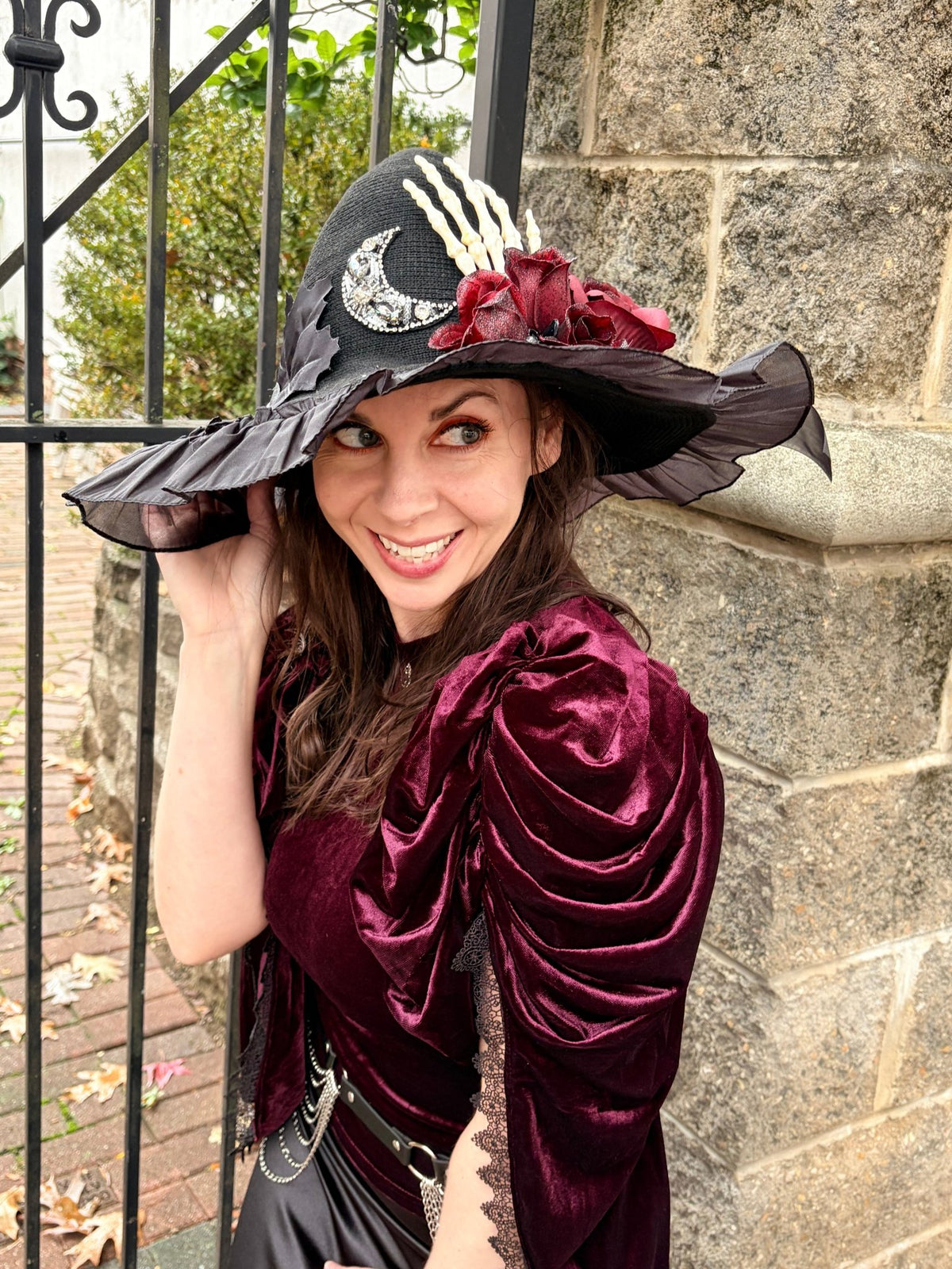 Hand of Death Hat - Angel's House of Design Co.