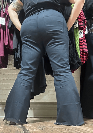 High waisted Rock Flares - Angel's House of Design Co.