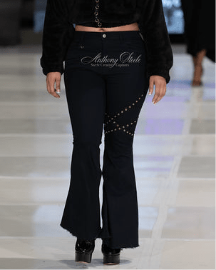High waisted Rock Flares - Angel's House of Design Co.