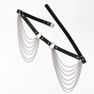 Hip Chains with PU leather Belt - Fully adjustable - Angel's House of Design Co.