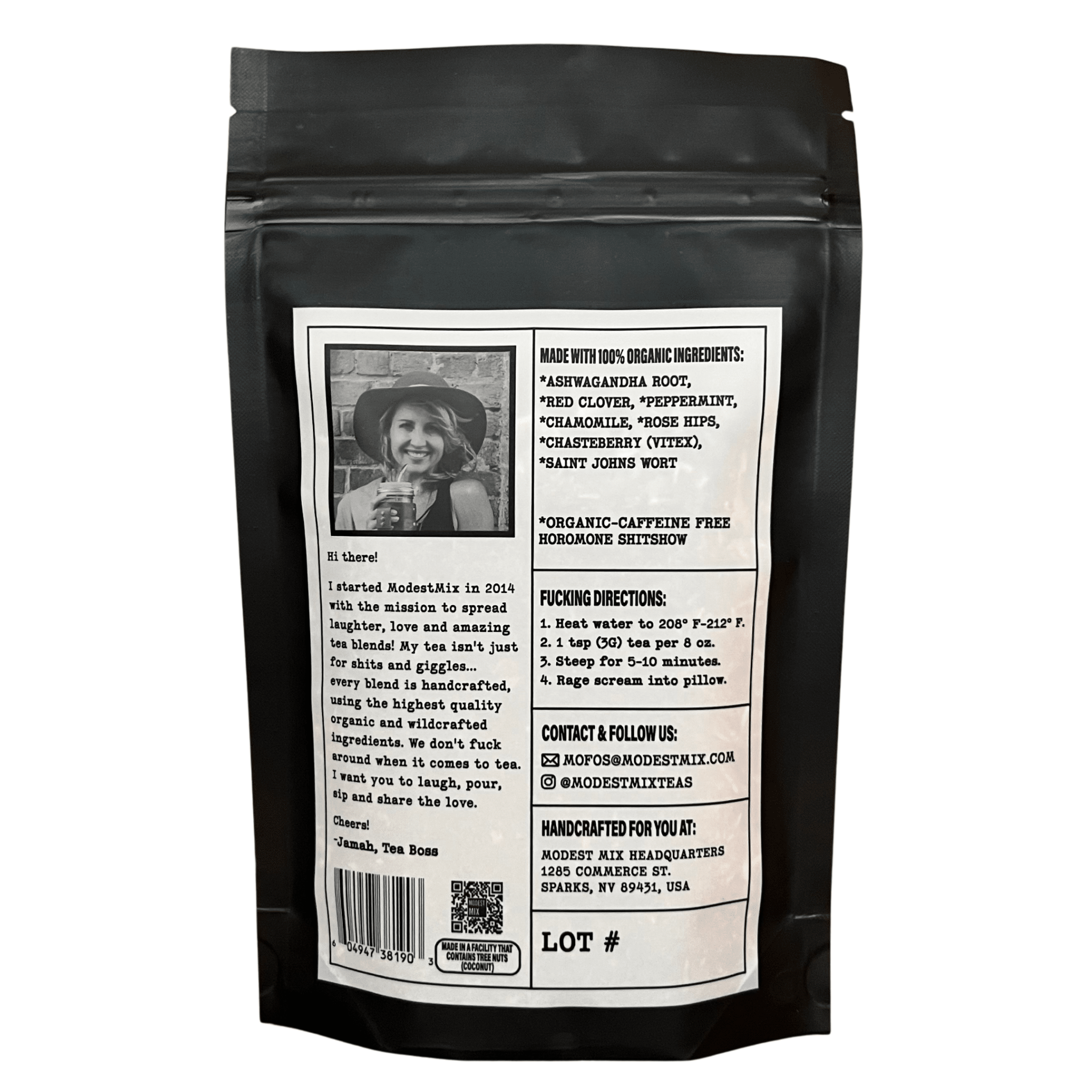 Hormone Shitshow - 2oz Organic loose leaf bags - Angel's House of Design Co.