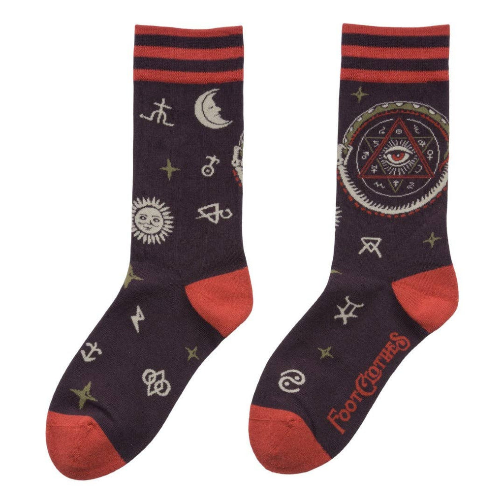 Infernal Alchemy Crew Socks - Angel's House of Design Co.
