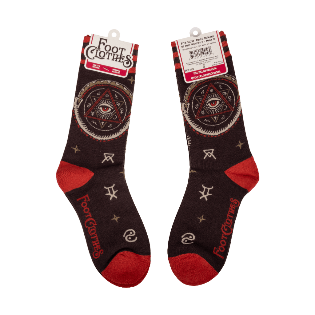 Infernal Alchemy Crew Socks - Angel's House of Design Co.
