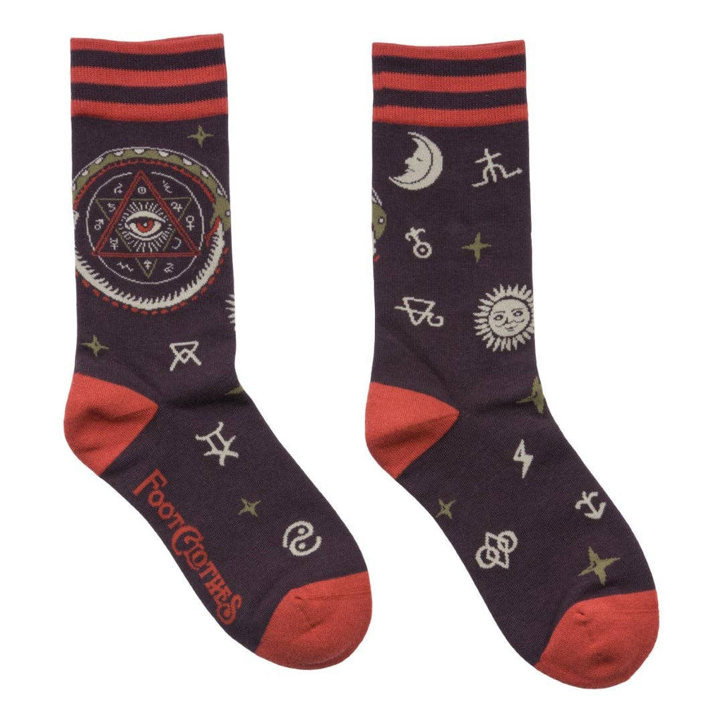 Infernal Alchemy Crew Socks - Angel's House of Design Co.