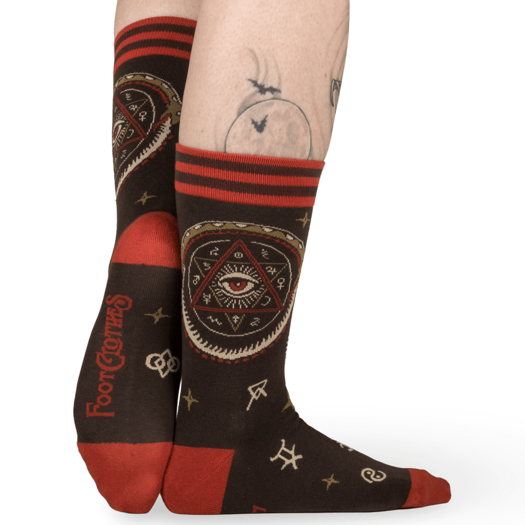 Infernal Alchemy Crew Socks - Angel's House of Design Co.