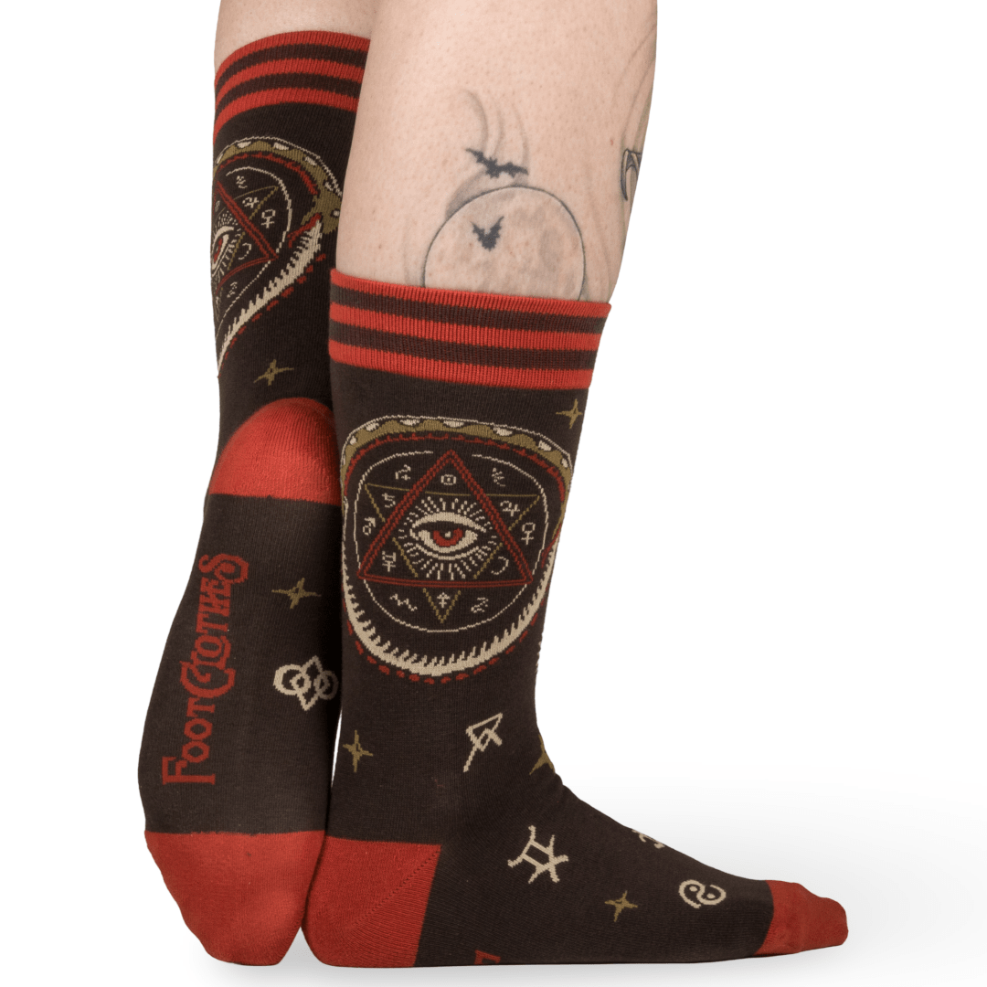 Infernal Alchemy Crew Socks - Angel's House of Design Co.