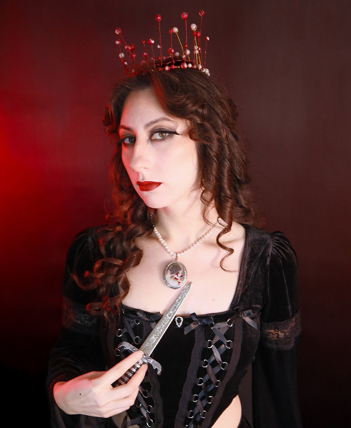 Juliet Goth Corset Top - Angel's House of Design Co.