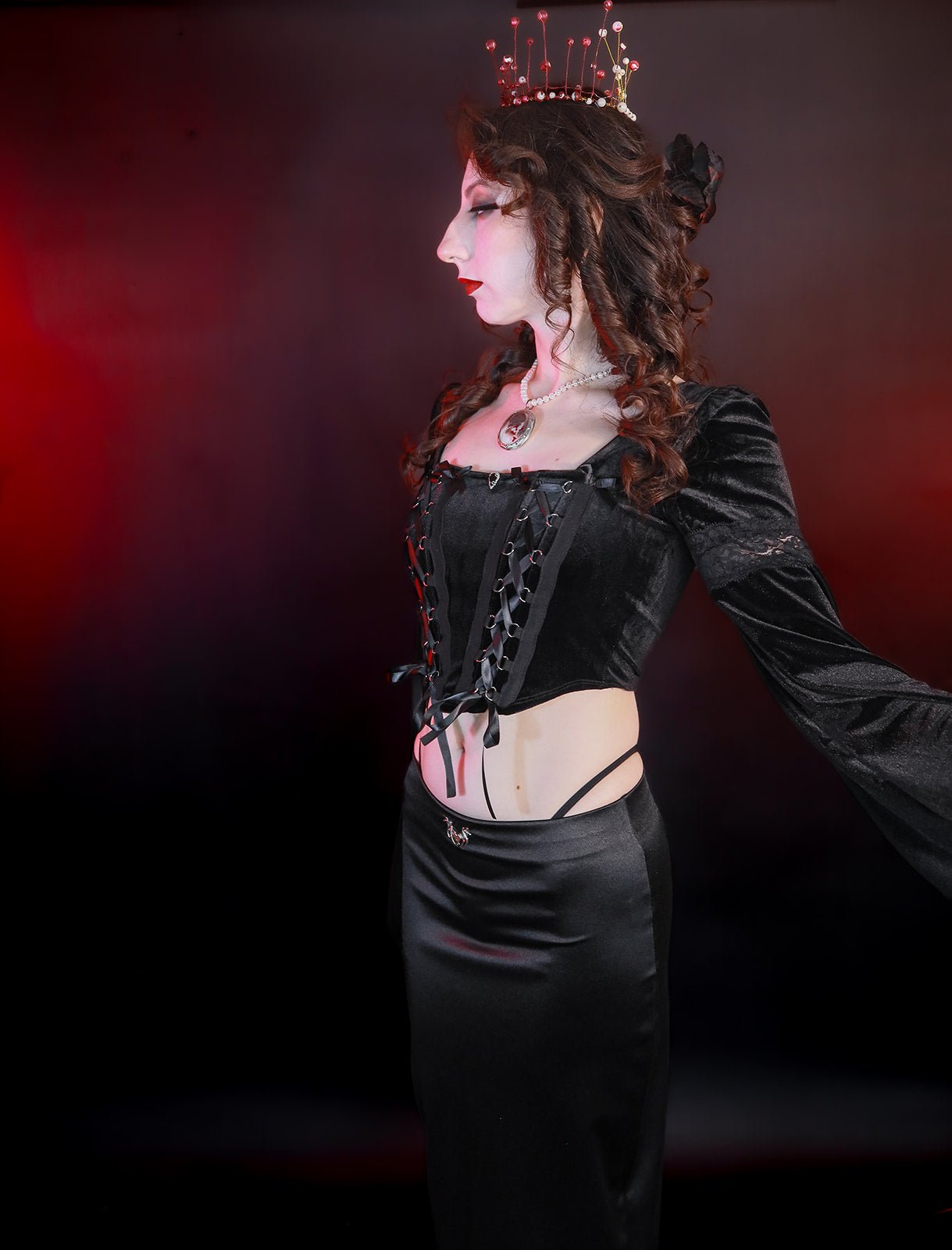 Juliet Goth Corset Top - Angel's House of Design Co.