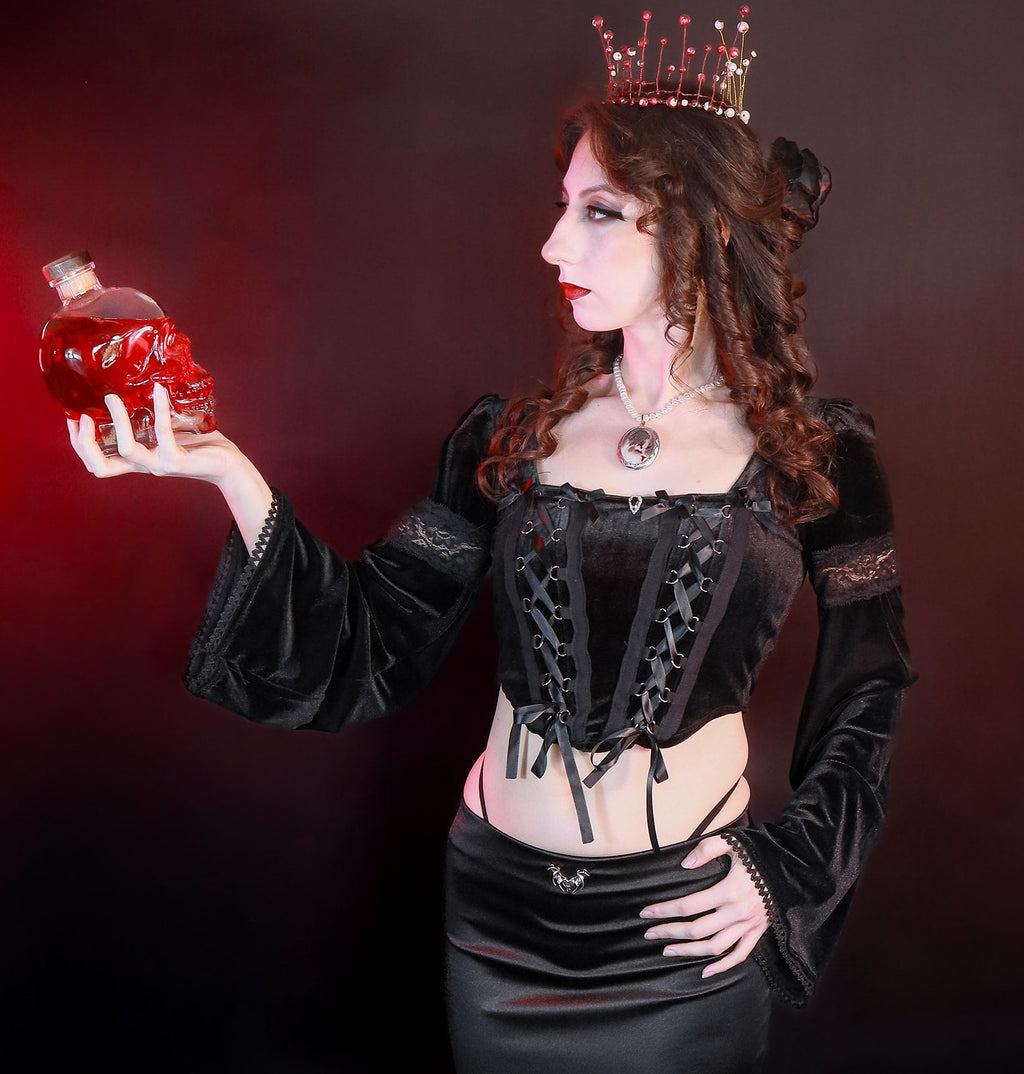 Juliet Goth Corset Top - Angel's House of Design Co.