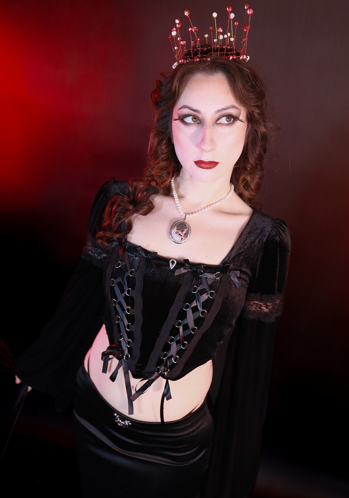 Juliet Goth Corset Top - Angel's House of Design Co.