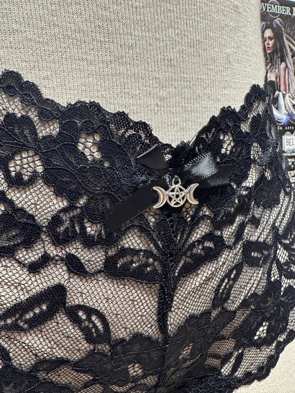 Kiss of Hecate Crotchless Panty - Angel's House of Design Co.