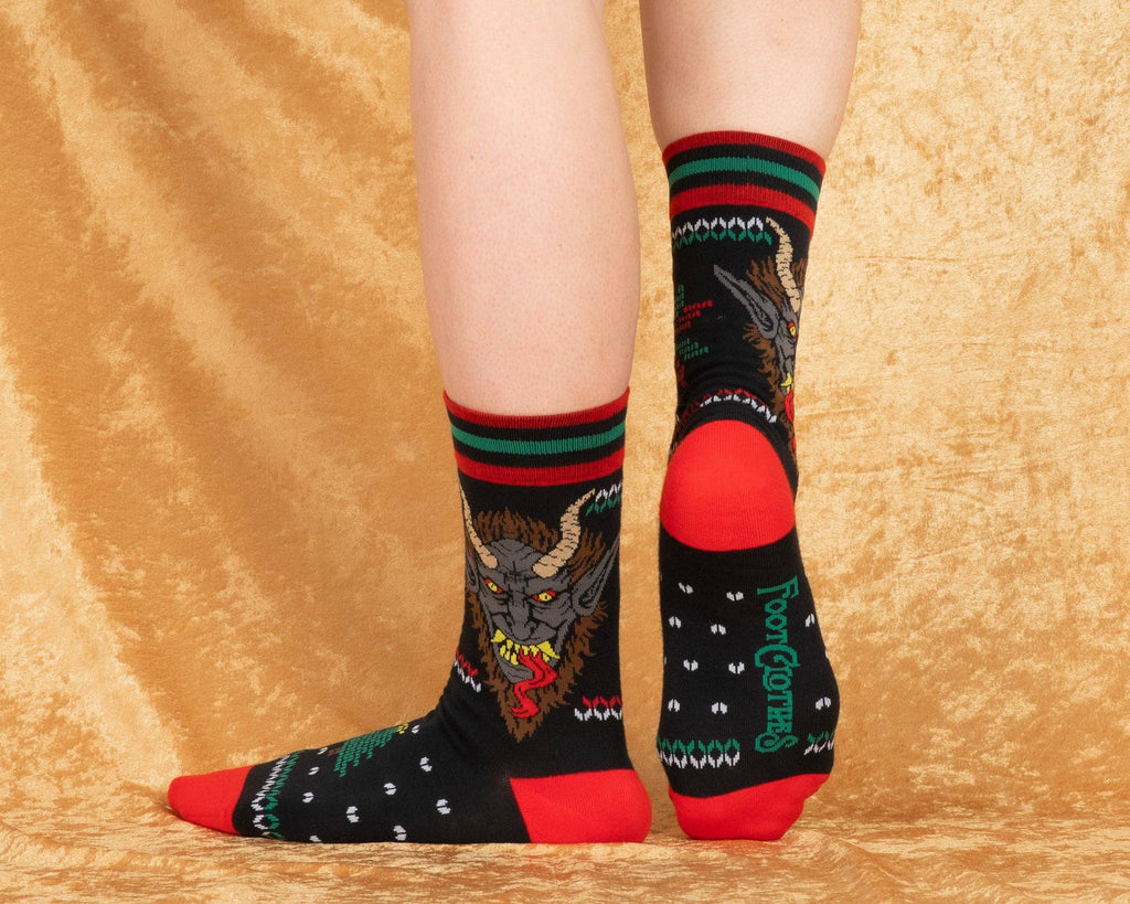 Krampus Sweater Crew Socks - Angel's House of Design Co.