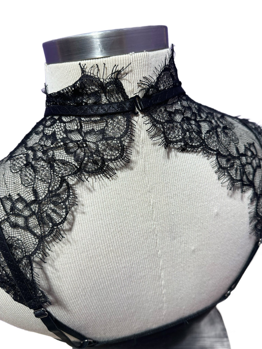 Lace Rivet Body Suit - Angel's House of Design Co.