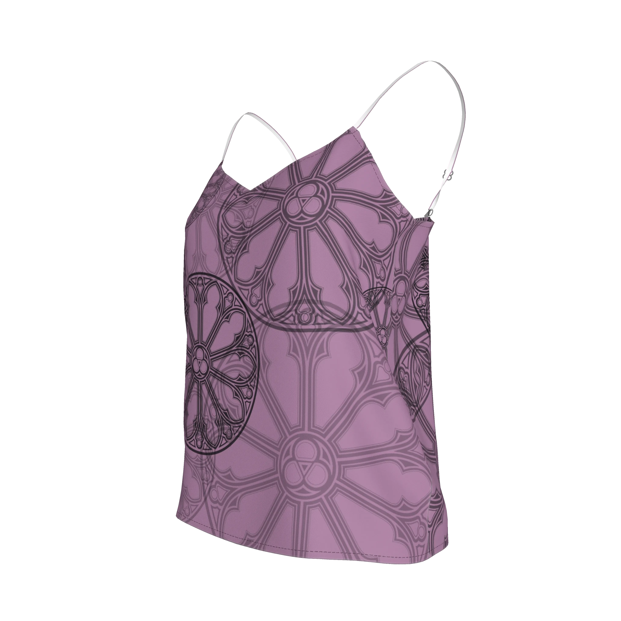 Lavendar Rose Window Camisole - Angel's House of Design Co.